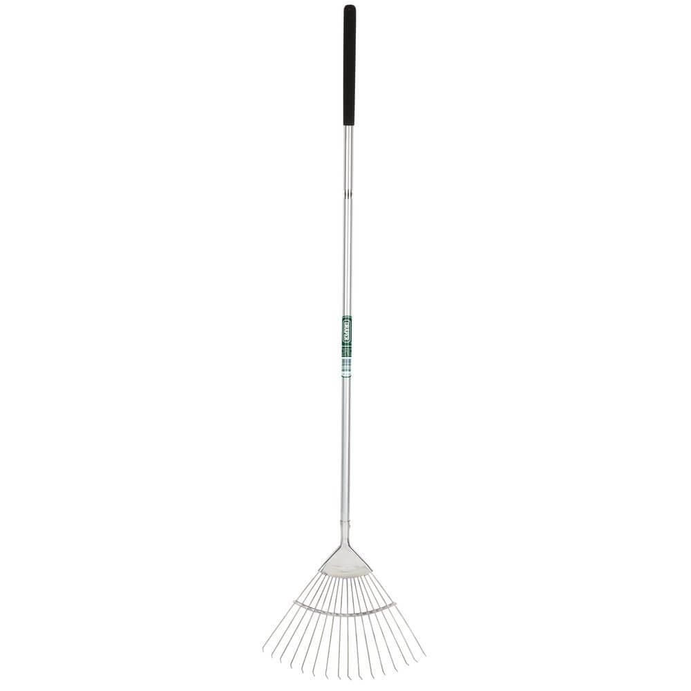 Draper Stainless Steel Soft Grip Lawn Rake - Image 1