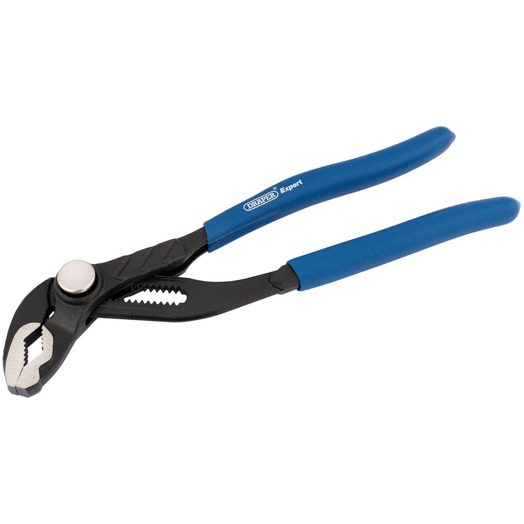 Draper Expert 84447 Push Button Heavy Duty Waterpump Pliers 200Mm each - Image 1