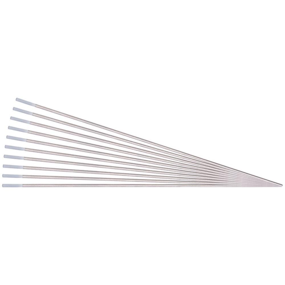 Draper Zirconiated Tungsten Electrodes, 1.6 x 150mm (Pack of 10) - Image 1