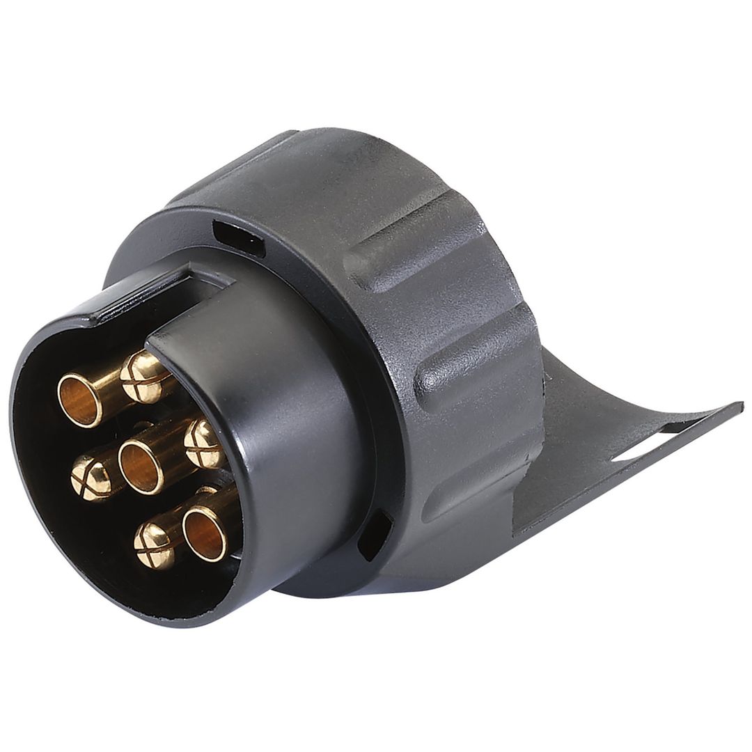 Draper 7 Pin N Type to 13 Pin Euro 12v Vehicle Socket Adaptor - Image 1