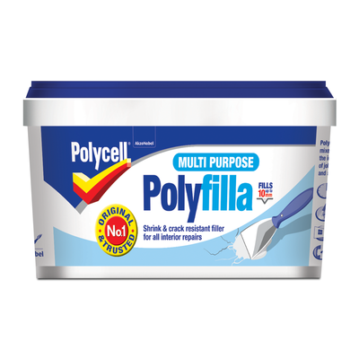 Polycell 5084940 Multipurpose Polyfilla Ready Mixed 600G - Thumbnail 2