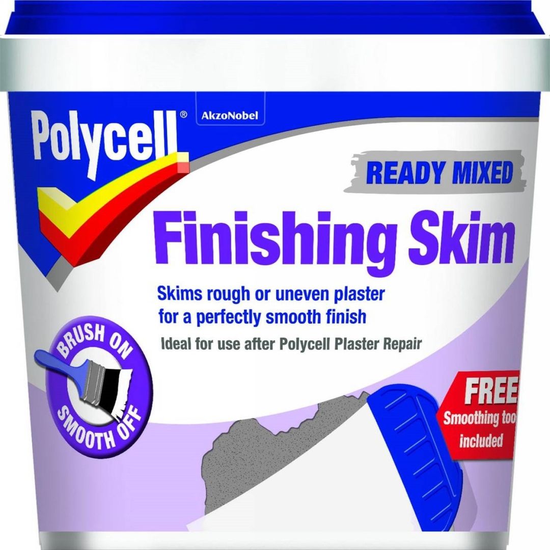 Polycell 5084988 Finishing Skim Polyfilla 1L - Image 1