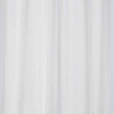 Textile Shower Curtain White 1800 X 2000Mm White Croydex - Thumbnail 2