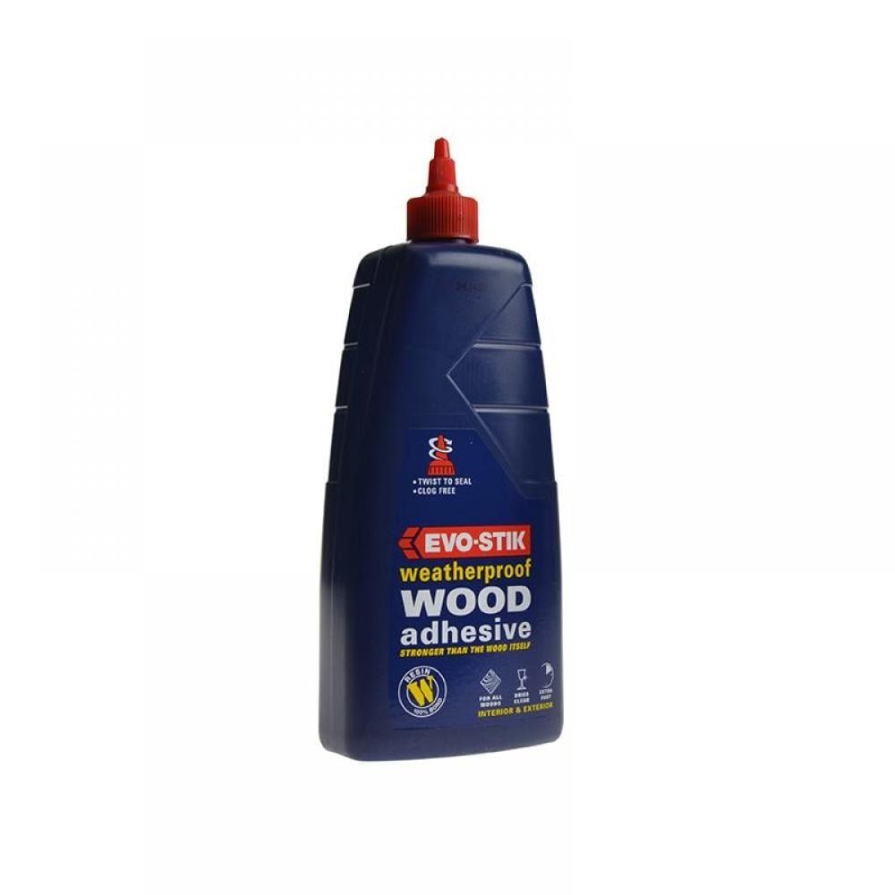 Evo-Stik Resin Weatherproof Exterior Wood Adhesive 1 Litre 717916 - Image 1
