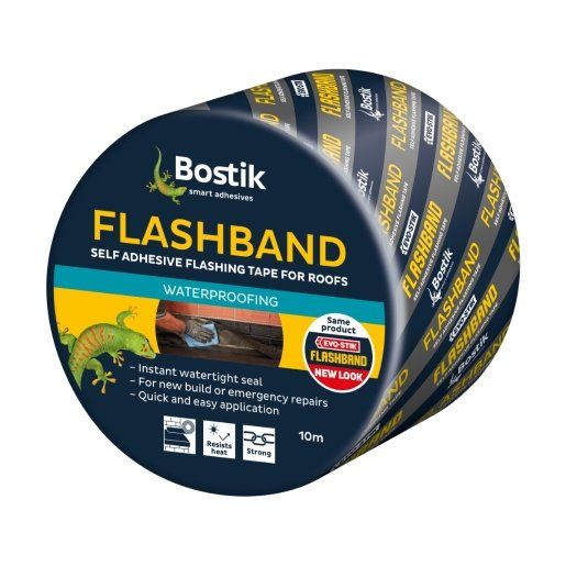 Evo-Stik 30812229 Flashband Roll Grey 300Mm X 10M - Image 1