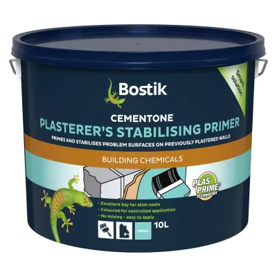 BOSTIK PLASTERERS GRIT 10 LITRE - Thumbnail 2