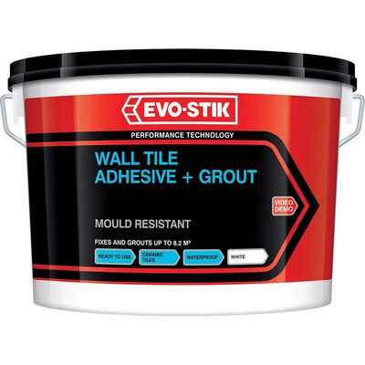 Evo-Stik Water Proof Wall Tile Adhesive/Grout Standard Size - Thumbnail 2