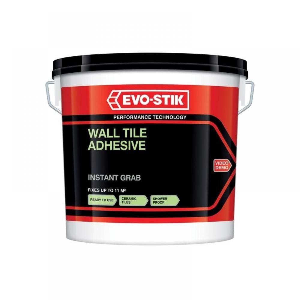 Evo-Stick 30812628 Instant Grab Wall Tile Adhesive 5L Natural - Image 1