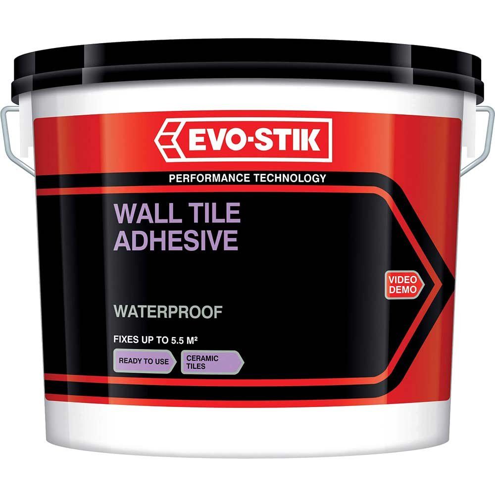 Evo-stik Tile A Wall Weatherproof Tile Adhesive 2.5l - Image 1