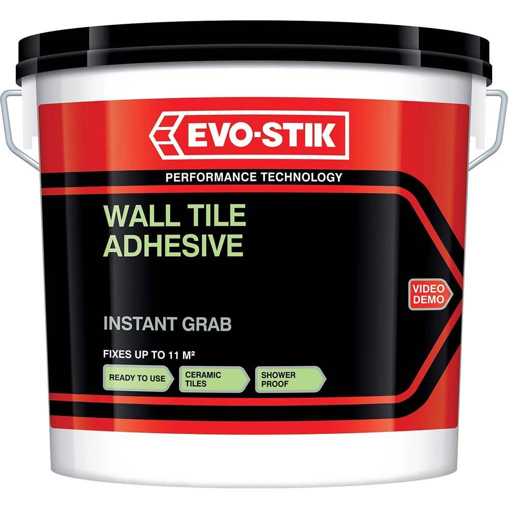 Evo-stik Tile A Wall Non Slip Tile Adhesive 1l - Image 1