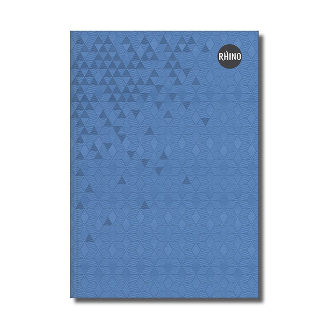 Rhino A4 Casebound Book 192 Page Feint Ruled 8mm (Pack 5) - RCBA4B-6 - Image 1