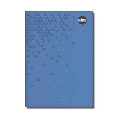 Rhino A4 Casebound Book 192 Page Feint Ruled 8mm (Pack 5) - RCBA4B-6