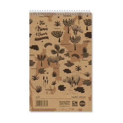 Rhino 200 x 127 Recycled Shorthand Notebook (SRN8-8) 80 Leaf 8mm Lined