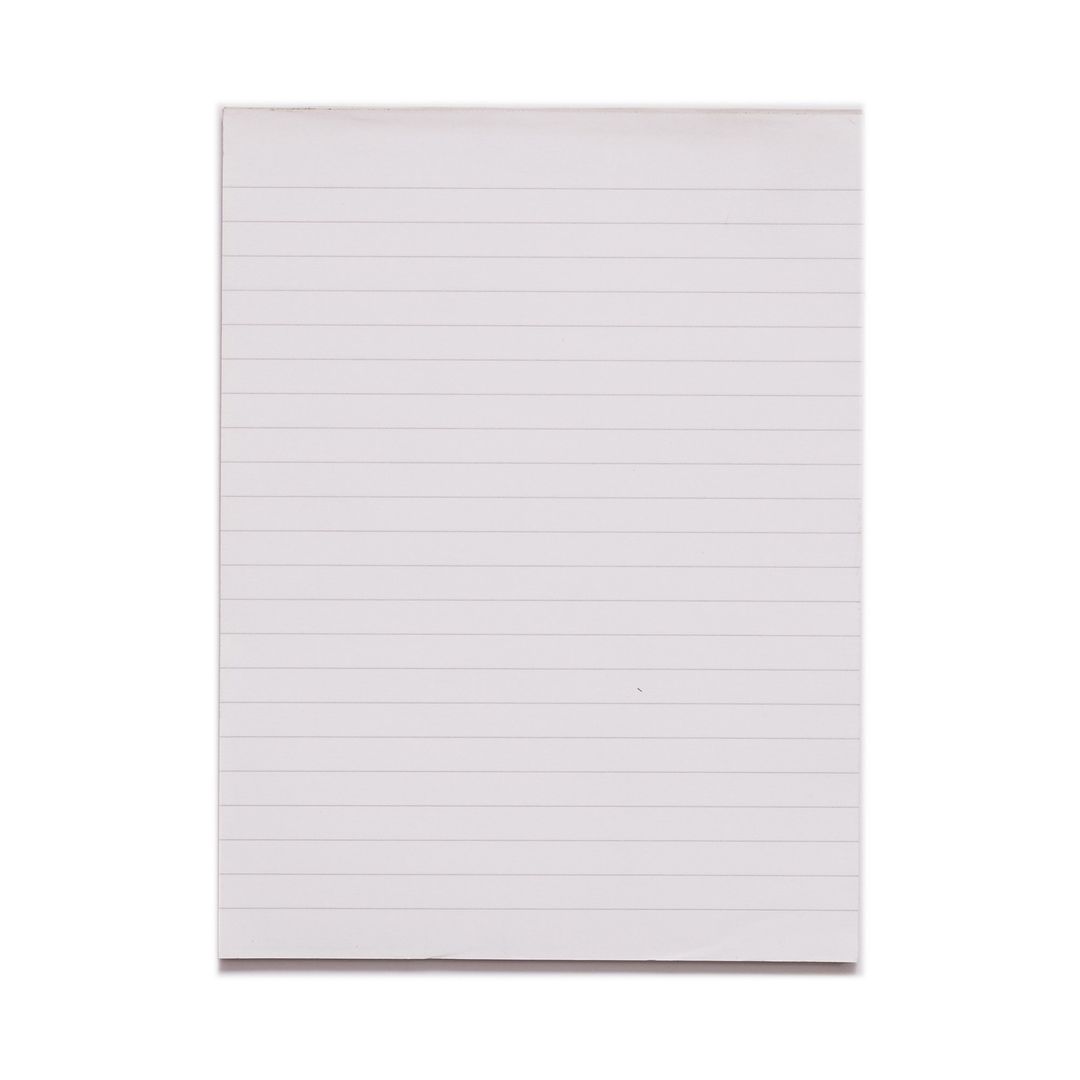Rhino 8 x 6 Memo Pad 80 Leaf Ruled 8mm Feint Lines F8 (Pack 10) - ES5F-0 - Image 1