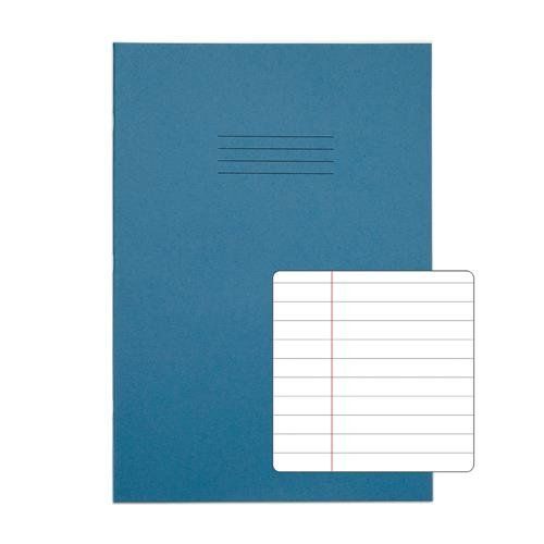 Rhino A4 Exercise Book 80 Page Ruled F8M Light Blue (Pack 50) - VEX668-1335-2 - Image 1