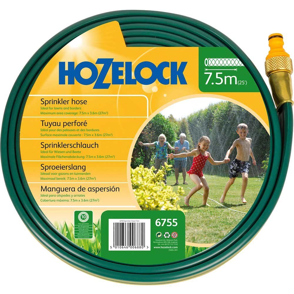 Hozelock Flat Water Sprinkler and Soaker Hose Pipe 7.5m - Image 1
