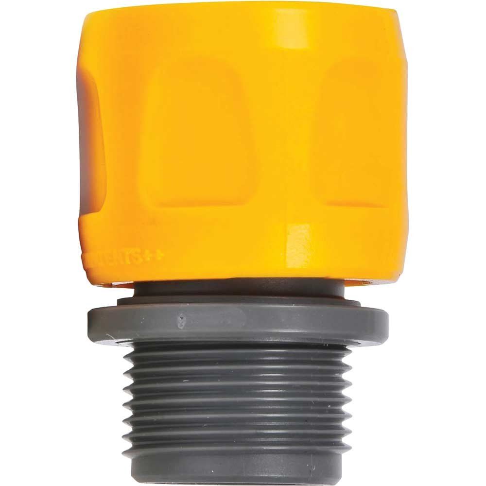 Hozelock Flat and Spiral Hose Pipe Adaptor 26.5mm - Image 1