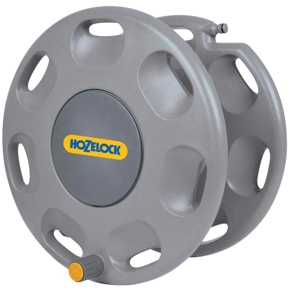 Hozelock Empty Wall Mounted Hose Reel 60m - Image 1