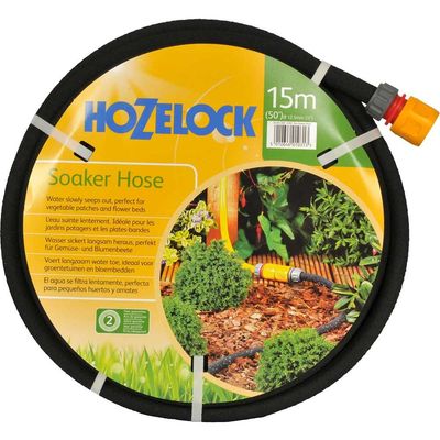 Hozelock 100-001-922 6762 Porous Soaker Hose 15M 12.5Mm (1/2In) Diameter