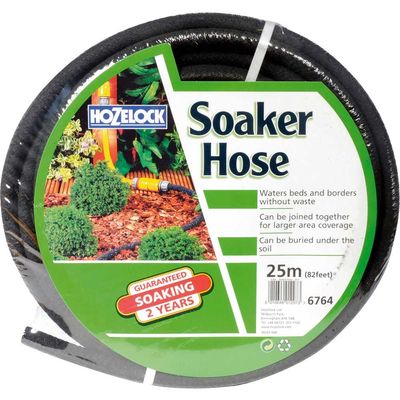 Hozelock 100-001-927 6764 Porous Soaker Hose 25M 12.5Mm (1/2In) Diameter