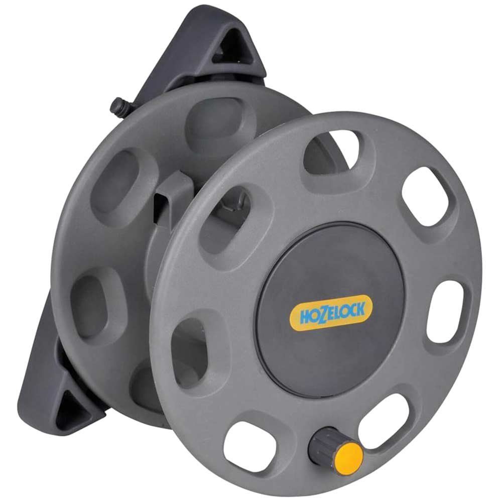 Hozelock Empty Compact Wall Mounted Hose Reel 30m - Image 1