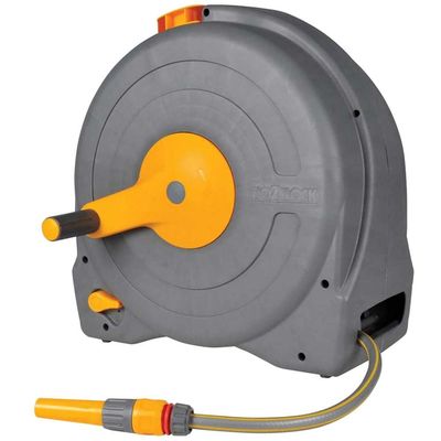 Hozelock 100-001-087 2494 Freestanding 40M Fast Reel + 40M Of 12.5Mm Hose
