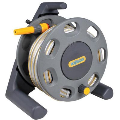 Hozelock 100-000-899 2412R Compact Reel & 20M Of 12.5Mm Hose - Thumbnail 2