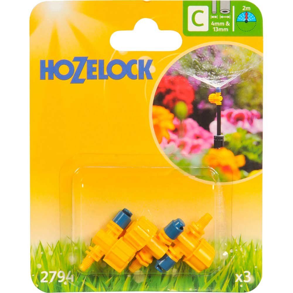 Hozelock 100-001-384 2794 Adjustable 180° Micro Spray Jet (Pack 3) - Image 1