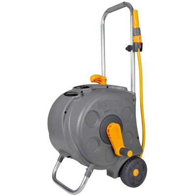 Hozelock 100-000-933 2416 Freestanding Compact Hose Reel + 30M Of 12.5Mm Hose
