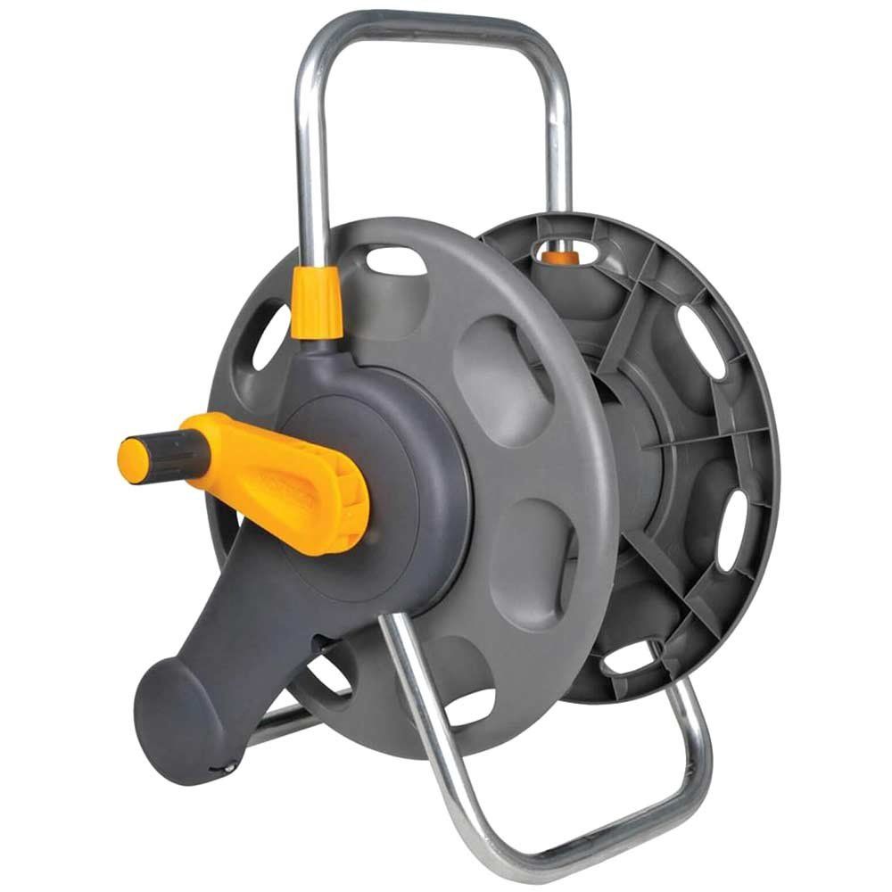 Hozelock 100-001-038 2475 60M Wall Mountable Hose Reel Only - Image 1