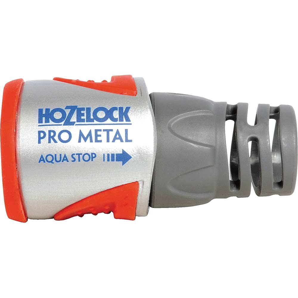 Hozelock 100-000-477 2035 Pro Metal Aquastop Hose Connector 12.5-15Mm (1/2-5/8In) - Image 1