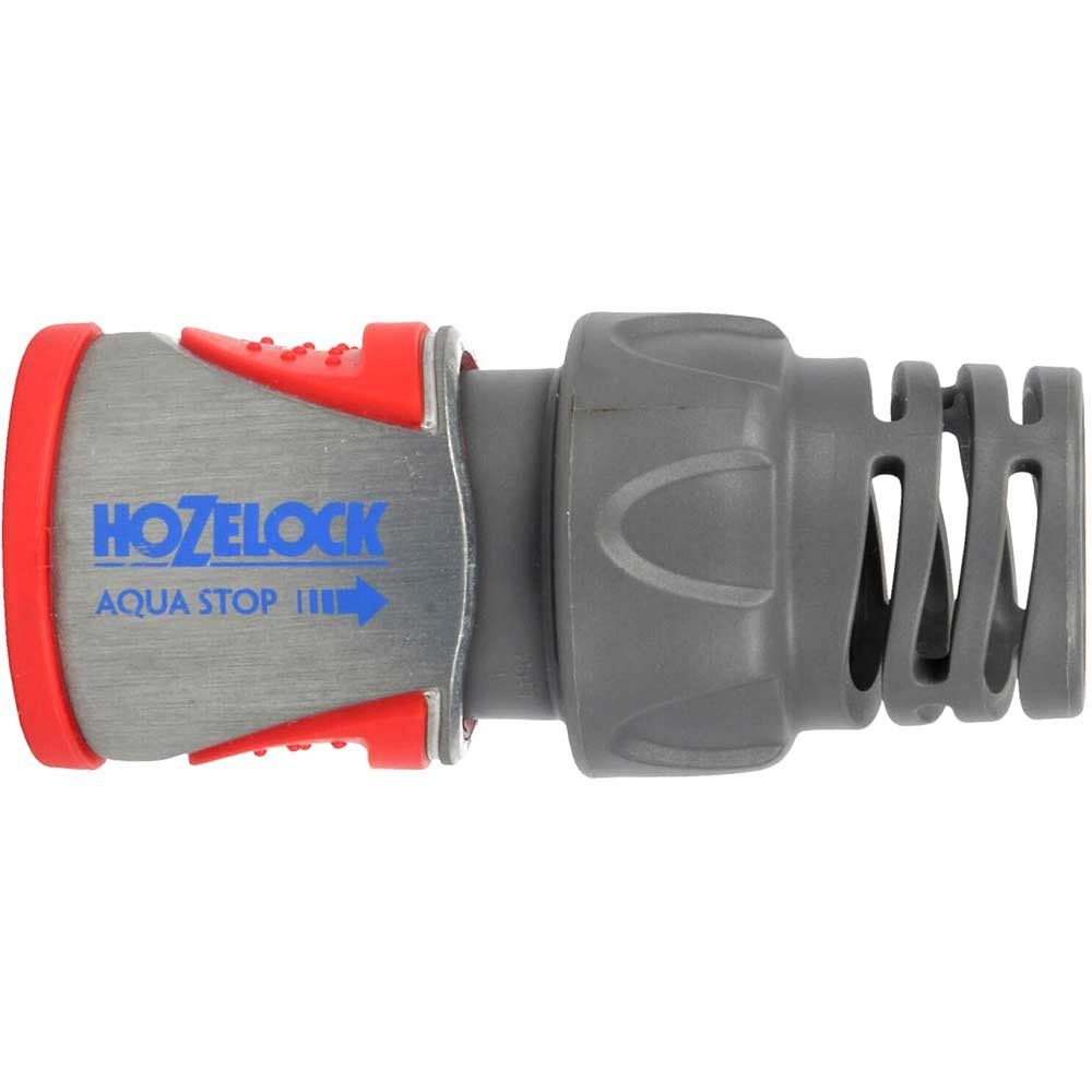 Hozelock Pro Metal AquaStop Hose Pipe Connector 3/4" / 19mm Pack of 1 - Image 1