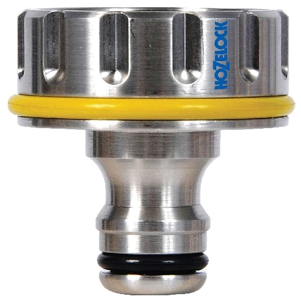 Hozelock Pro Metal Threaded Tap Hose Pipe Connector 33.3mm - Image 1