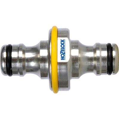 Hozelock 100-000-498 2044 Pro Metal Double Male Connector 12.5Mm (1/2In)