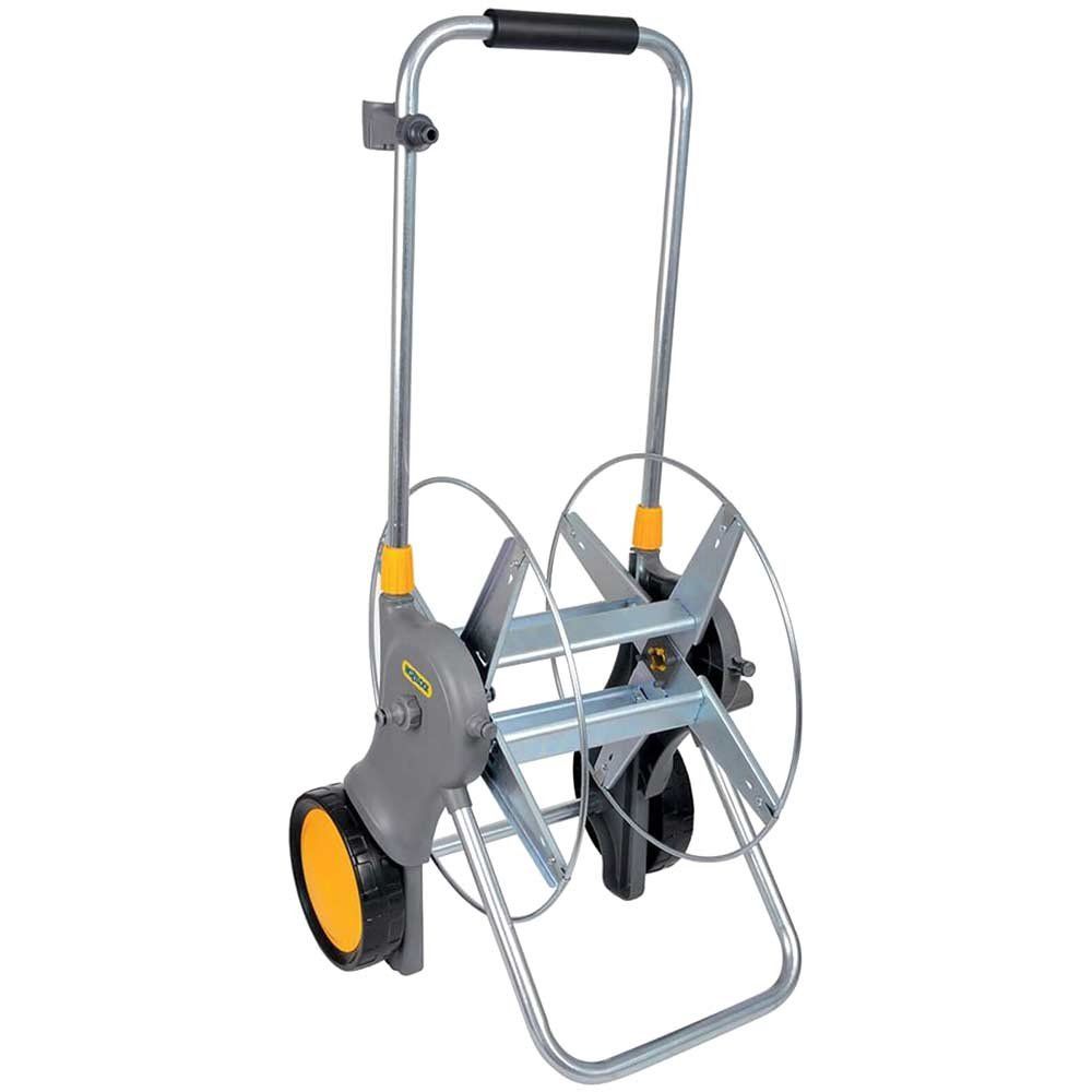 Hozelock 100-001-028 2460 90M Assembled Metal Hose Cart Only - Image 1