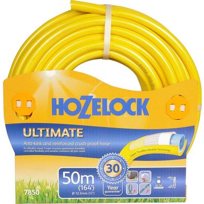 Hozelock 100-002-086 7850 Ultimate Hose 50M 12.5Mm (1/2In) Diameter
