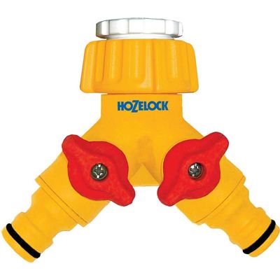 Hozelock 100-000-709 2256 Dual Control Tap Connector 3/4In Bsp