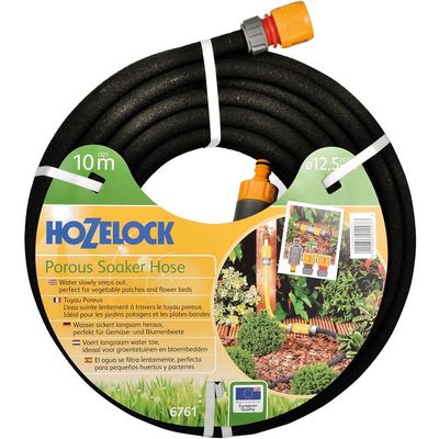 Hozelock 100-001-917 6761 Porous Soaker Hose 10M 12.5Mm (1/2In) Diameter