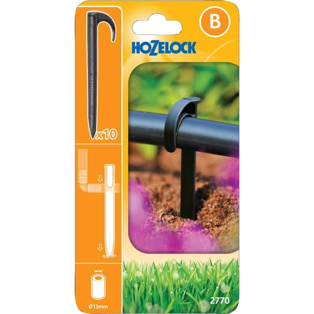 Hozelock 100-001-338 2770 Tube Stake 13Mm (Pack 10) - Image 1
