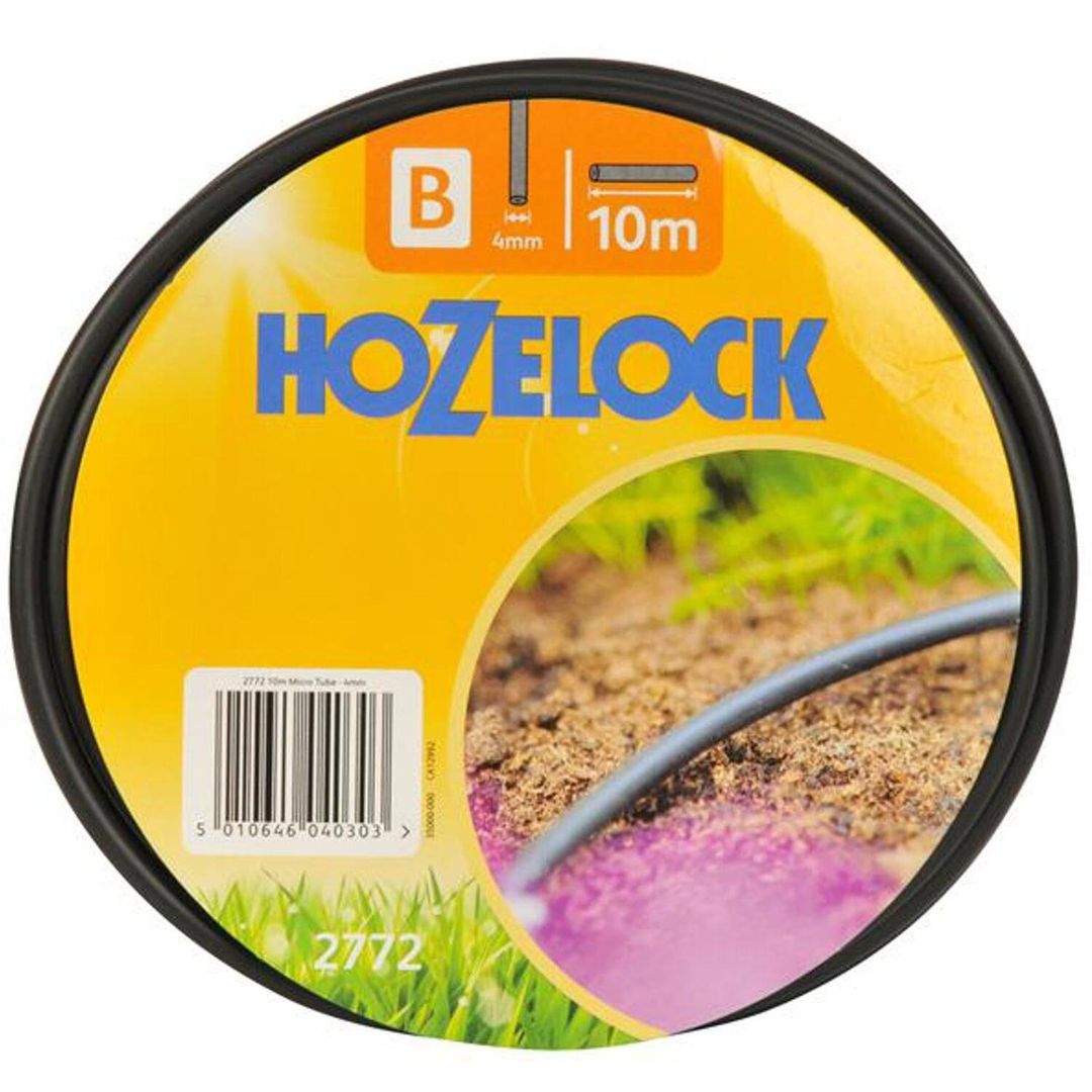 Hozelock 2772 Micro Irrigation Supply Hose 25m - Black - Image 1