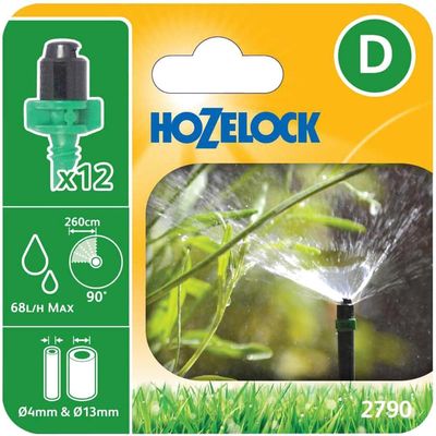 Hozelock MICRO 90° Micro Spray Jet 5/32" / 4mm Pack of 12