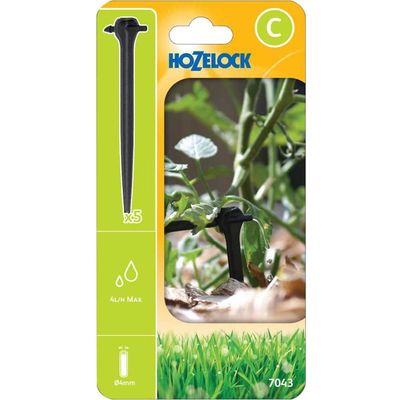 Hozelock MICRO Asta End Line Dripper Spike 5/32" / 4mm Pack of 5