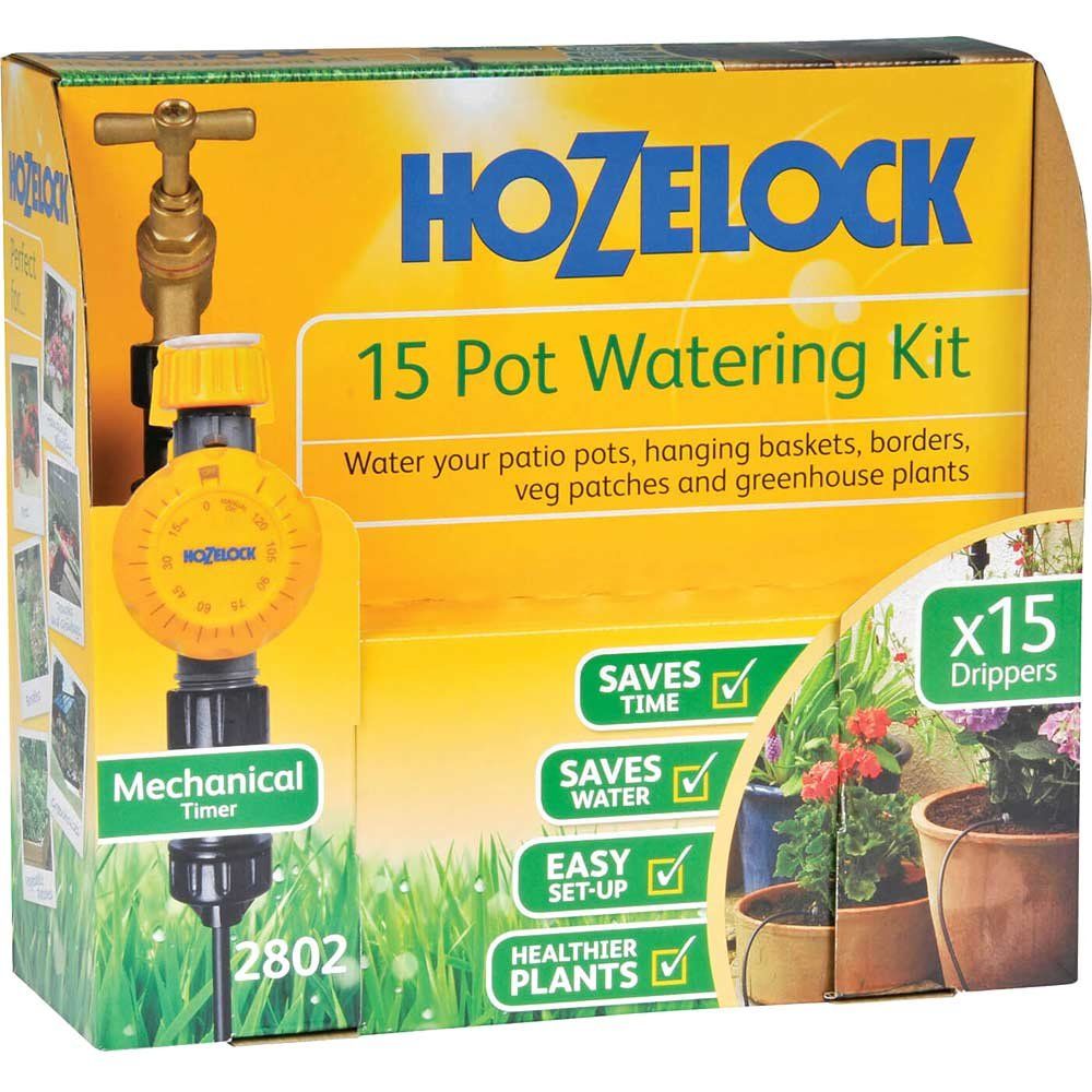 Hozelock MICRO 15 Pot Garden Watering System and Timer - Image 1
