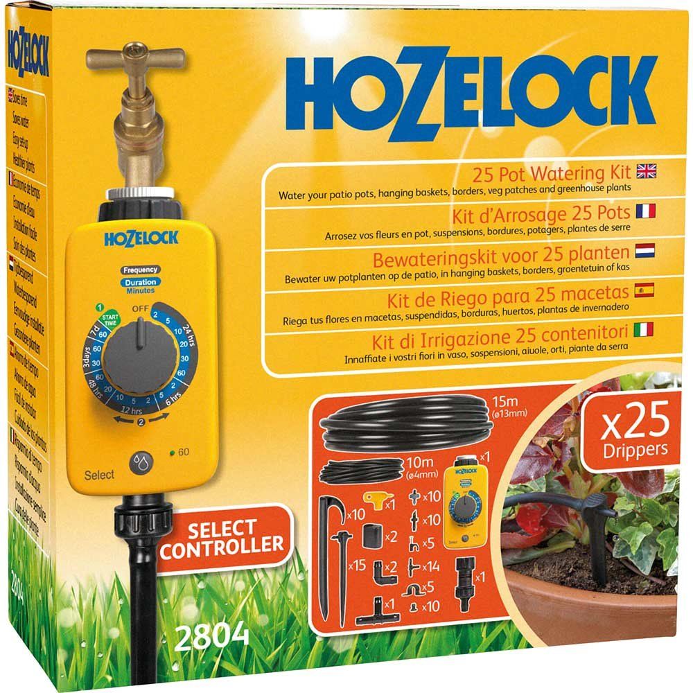 Hozelock MICRO 25 Pot Garden Watering System and Sensor Timer - Image 1
