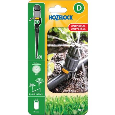 Hozelock 100-004-658 7005 Universal Dripper (Pack 3)