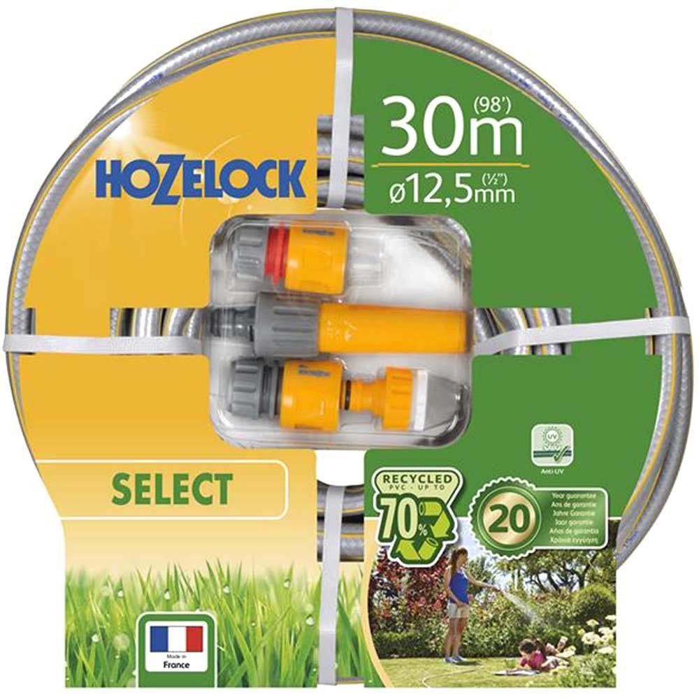 Hozelock 100-100-583 7230P Starter Hose Starter Set 30M 12.5Mm (1/2In) Diameter - Image 1