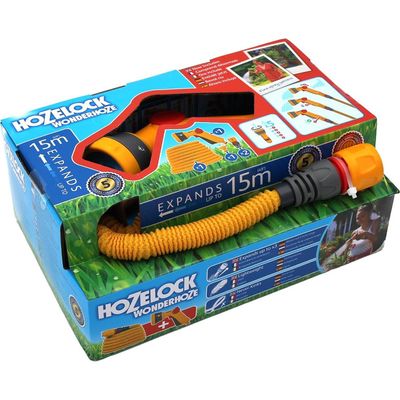 Hozelock 100-101-259 Wonderhoze 15M With Multi Spray Gun - Thumbnail 2