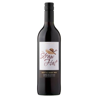 The Straw Hat Soft & Juicy Red 75cl