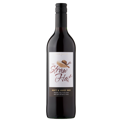 The Straw Hat Soft & Juicy Red 75cl - Thumbnail 2