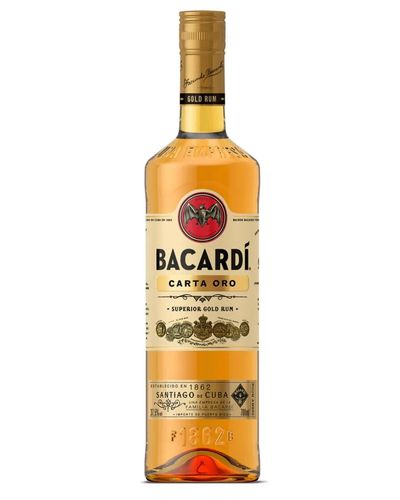 Bacardi Carta Oro Gold Rum Single Modernist Rum